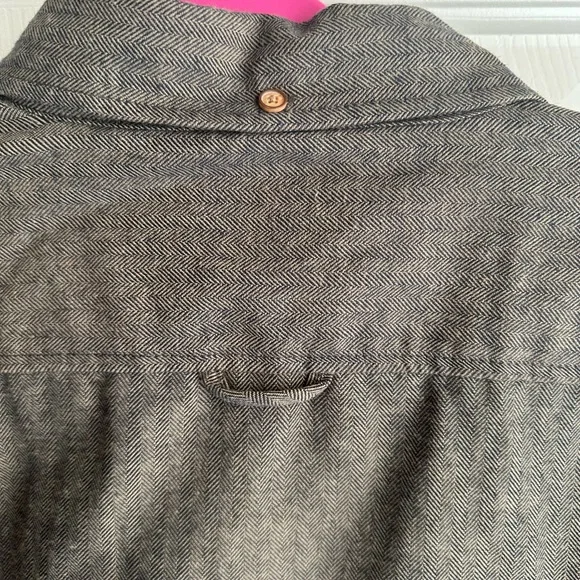 Ben Sherman Herringbone Shirt in Brown - Picture 6 of 6